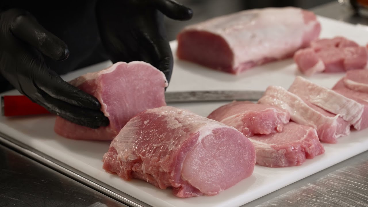 Premium frozen pork loin from Thailand - boneless lean cut for wholesale export