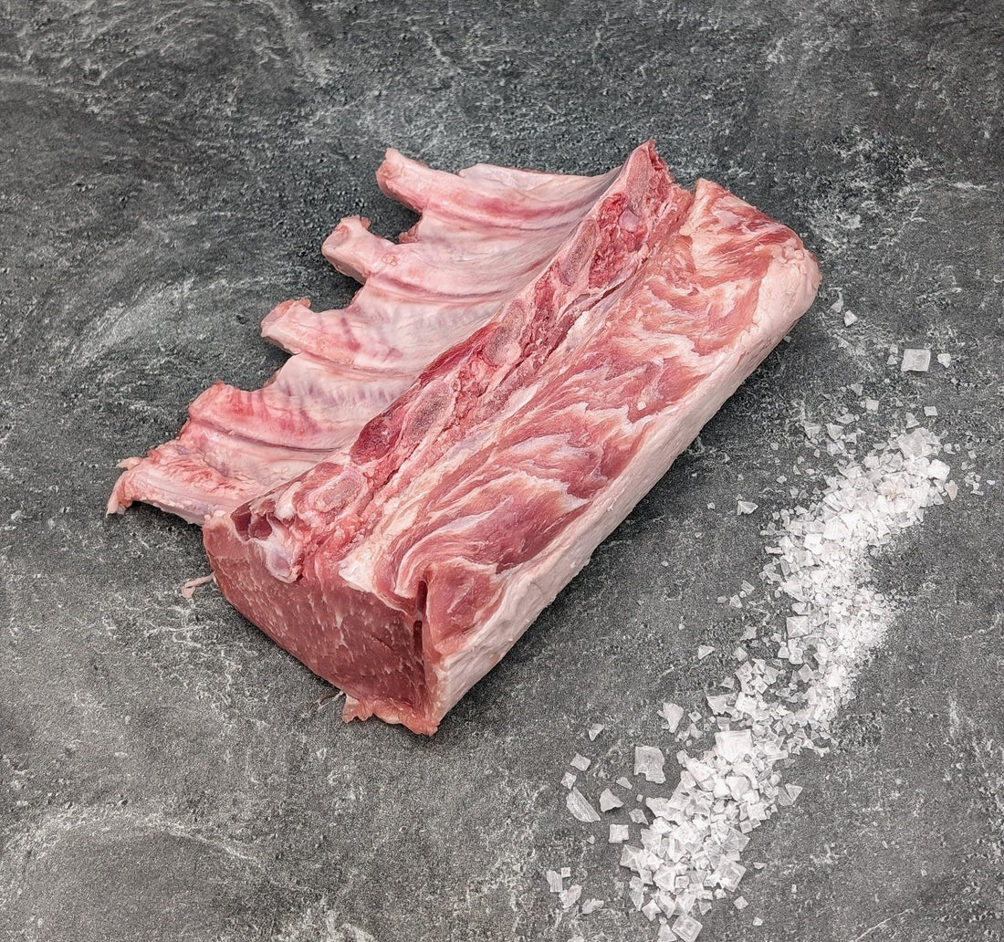 Frozen pork ribs from Thailand - baby back and spare ribs, perfect for BBQ, smoking, and Asian-style glazes